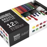Liquitex 2023469 0.74 oz Tubes Basics Acrylic Paint Set44; Assorted Color - Set of 12